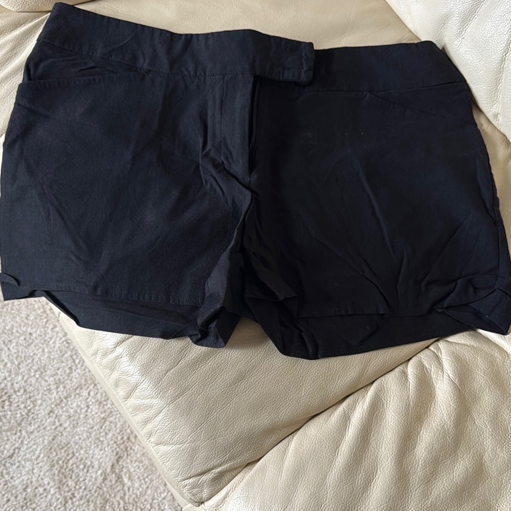 Maurices Black Athletic Shorts Simple Design